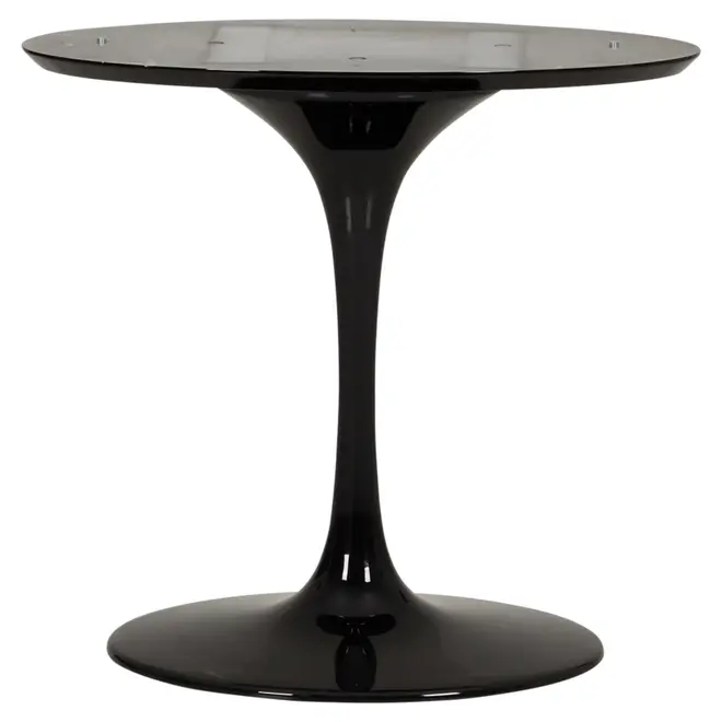 BASE DE MESA DE JANTAR CENTRAL OVAL AU 1,60 M TULIPE - PRETO BRILHANTE - Foto 1