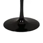 BASE DE MESA DE JANTAR CENTRAL OVAL AU 1,60 M TULIPE - PRETO BRILHANTE - Foto 5