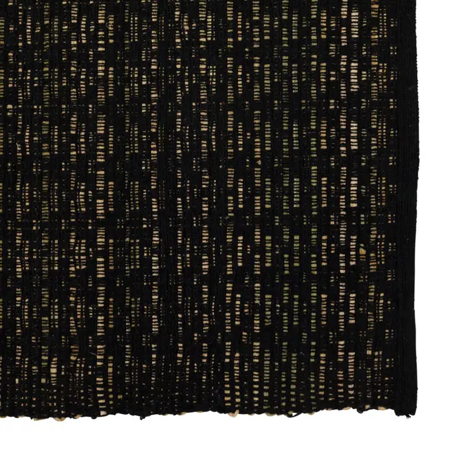 LUGAR AMERICANO 48 CM X 33 CM MUQUÉM - PRETO/FIBRA CLARA - Foto 4