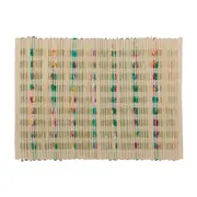 LUGAR AMERICANO 48 CM X 33 CM MUQUÉM - MULTICOR/FIBRA CLARA - Foto 1