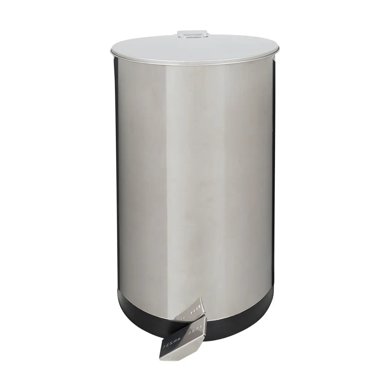 LIXEIRA COM PEDAL 50 L HARDIN - INOX - Foto 1
