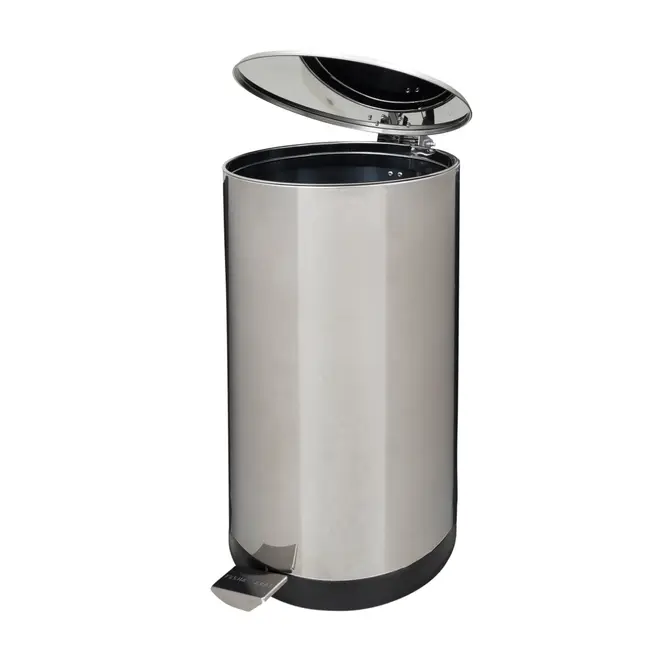 LIXEIRA COM PEDAL 50 L HARDIN - INOX - Foto 2