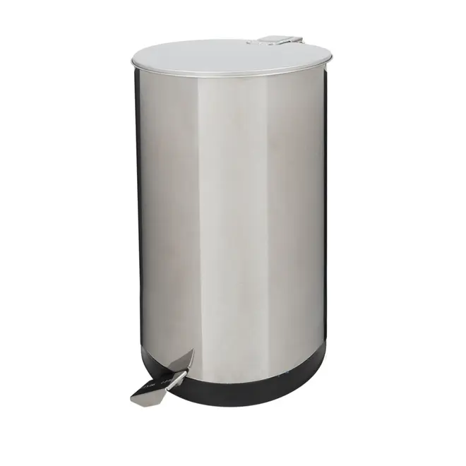 LIXEIRA COM PEDAL 50 L HARDIN - INOX - Foto 3