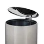 LIXEIRA COM PEDAL 50 L HARDIN - INOX - Foto 5