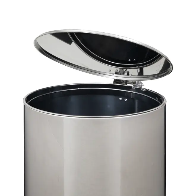 LIXEIRA COM PEDAL 50 L HARDIN - INOX - Foto 5