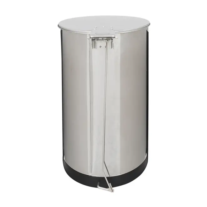 LIXEIRA COM PEDAL 50 L HARDIN - INOX - Foto 6