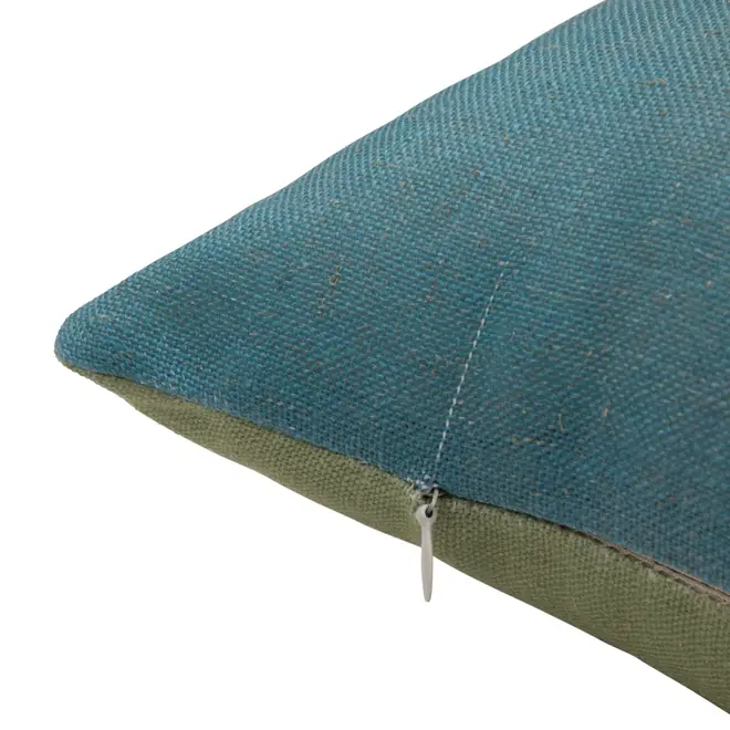 CAPA PARA ALMOFADA 50 CM X 30 CM O ALTAR - VERDE/MULTICOR - Foto 4
