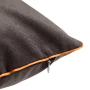 CAPA PARA ALMOFADA 45 CM X 45 CM VELÚ - KONKRET/COBRE - Foto 3