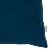 CAPA PARA ALMOFADA 45 CM X 45 CM VELÚ - GALAXY BLUE/DOURADO - Foto 2