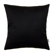 CAPA PARA ALMOFADA 45 CM X 45 CM VELÚ - PRETO/DOURADO - Foto 1
