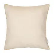 CAPA PARA ALMOFADA 45 CM X 45 CM VELÚ - AREIA/CAMELO - Foto 1