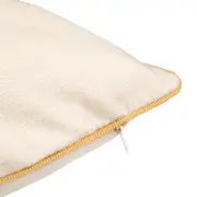 CAPA PARA ALMOFADA 45 CM X 45 CM VELÚ - AREIA/CAMELO - Foto 3
