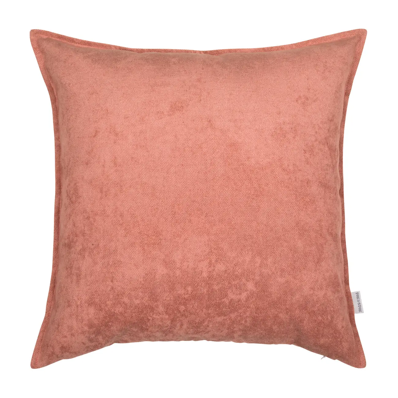 CAPA PARA ALMOFADA 44 CM X 44 CM SOFT TOUCH - OPALA ROSA - Foto 1