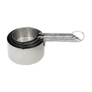 JOGO XÍCARAS MEDIDORAS 4 PEÇAS ELLIP - INOX - Foto 4