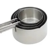 JOGO XÍCARAS MEDIDORAS 4 PEÇAS ELLIP - INOX - Foto 5