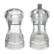 MOEDOR DE SAL E PIMENTA 11 CM COM 2 EMPIRE - INCOLOR/INOX - Foto 1
