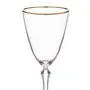 TAÇA DE ÁGUA 350 ML REALE - INCOLOR/DOURADO - Foto 2