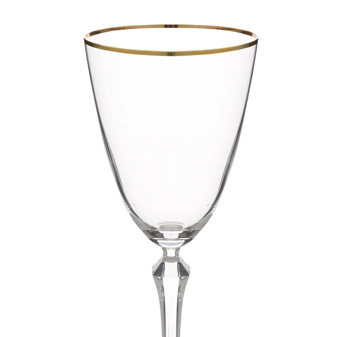 TAÇA DE ÁGUA 350 ML REALE - INCOLOR/DOURADO - Foto 2