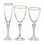 TAÇA CHAMPANHE 200 ML REALE - INCOLOR/DOURADO - Foto 4