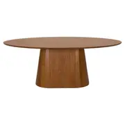 MESA DE JANTAR OVAL 2 M X 1,10 M MENDOZA - NOZES - Foto 1