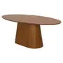 MESA DE JANTAR OVAL 2 M X 1,10 M MENDOZA - NOZES - Foto 2
