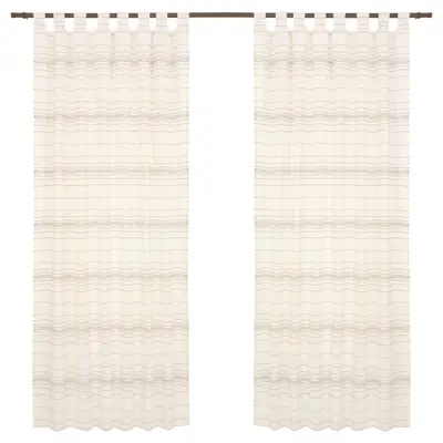 CORTINA 2 PEÇAS 1,30 M X 2,30 M INDRI