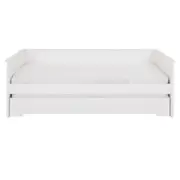CAMA-SOFÁ 78 CM COM CAMA INFERIOR MON DIEU - BRANCO - Foto 3