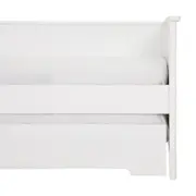 CAMA-SOFÁ 78 CM COM CAMA INFERIOR MON DIEU - BRANCO - Foto 8