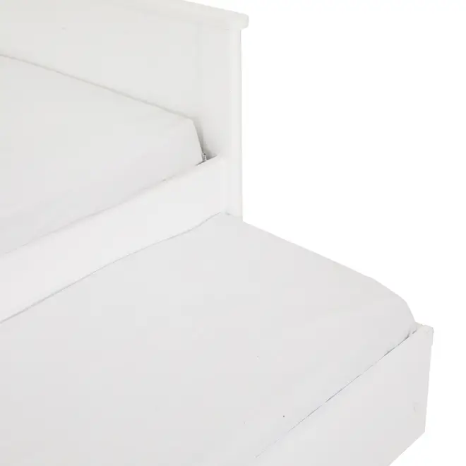 CAMA-SOFÁ 78 CM COM CAMA INFERIOR MON DIEU - BRANCO - Foto 9