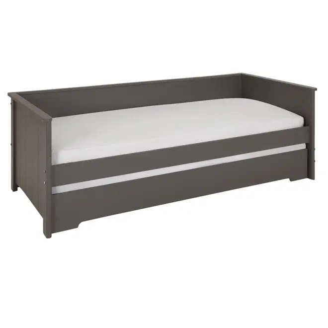 CAMA-SOFÁ 78 CM COM CAMA INFERIOR MON DIEU - GRIS BRULÉ - Foto 3