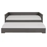 CAMA-SOFÁ 78 CM COM CAMA INFERIOR MON DIEU - GRIS BRULÉ - Foto 4