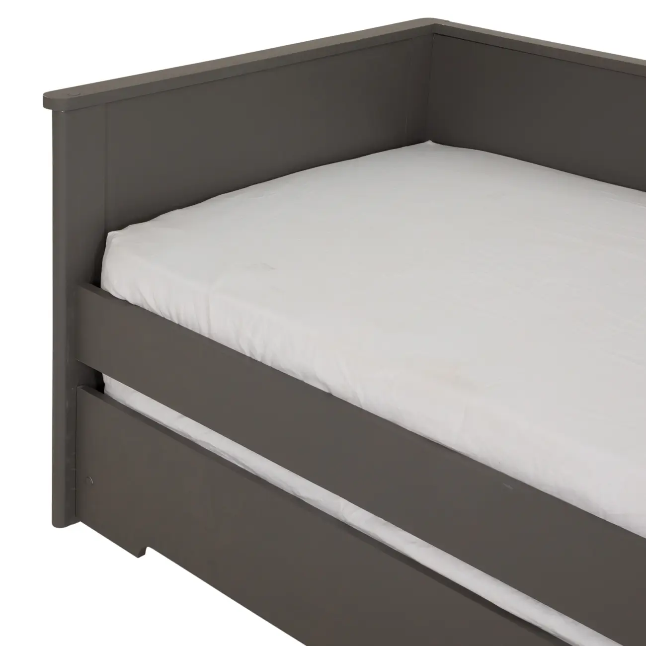 CAMA-SOFÁ 78 CM COM CAMA INFERIOR MON DIEU - GRIS BRULÉ - Foto 7