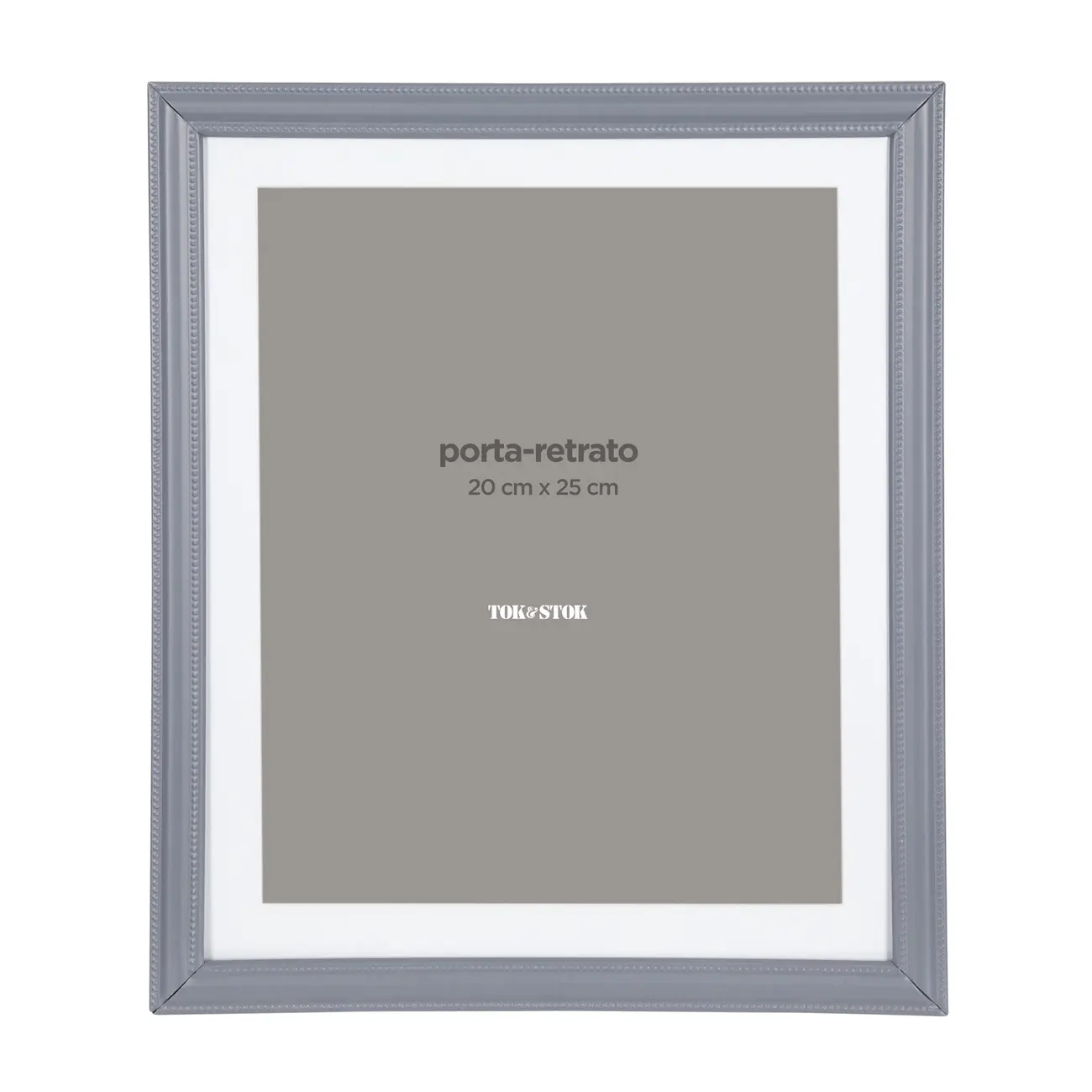 PORTA-RETRATO 20 CM X 25 CM CLION - GRIS BRULÉ - Foto 1