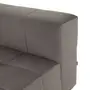 SOFÁ MODULAR 1 LUGAR SOFO - VELVET COTELÊ CINZA - Foto 6