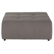 PUFF MODULAR SOFO - VELVET COTELÊ CINZA - Foto 2