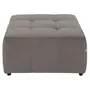 PUFF MODULAR SOFO - VELVET COTELÊ CINZA - Foto 3