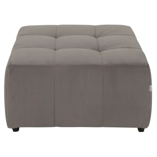 PUFF MODULAR SOFO - VELVET COTELÊ CINZA - Foto 3