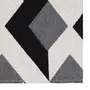 TAPETE 40 CM X 70 CM VERZZO - PRETO/CINZA - Foto 2