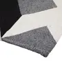 TAPETE 40 CM X 70 CM VERZZO - PRETO/CINZA - Foto 3