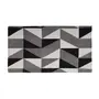 TAPETE 40 CM X 70 CM SCALING - PRETO/CINZA - Foto 1