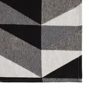 TAPETE 40 CM X 70 CM SCALING - PRETO/CINZA - Foto 2