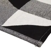 TAPETE 40 CM X 70 CM SCALING - PRETO/CINZA - Foto 3