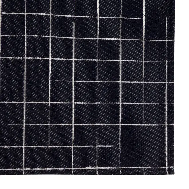 TAPETE 1,50 M X 40 CM ALFENAS - AZUL ESCURO/BRANCO - Foto 2