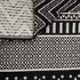 TAPETE 40 CM X 1,35 M DARAZO - PRETO/BRANCO - Foto 5