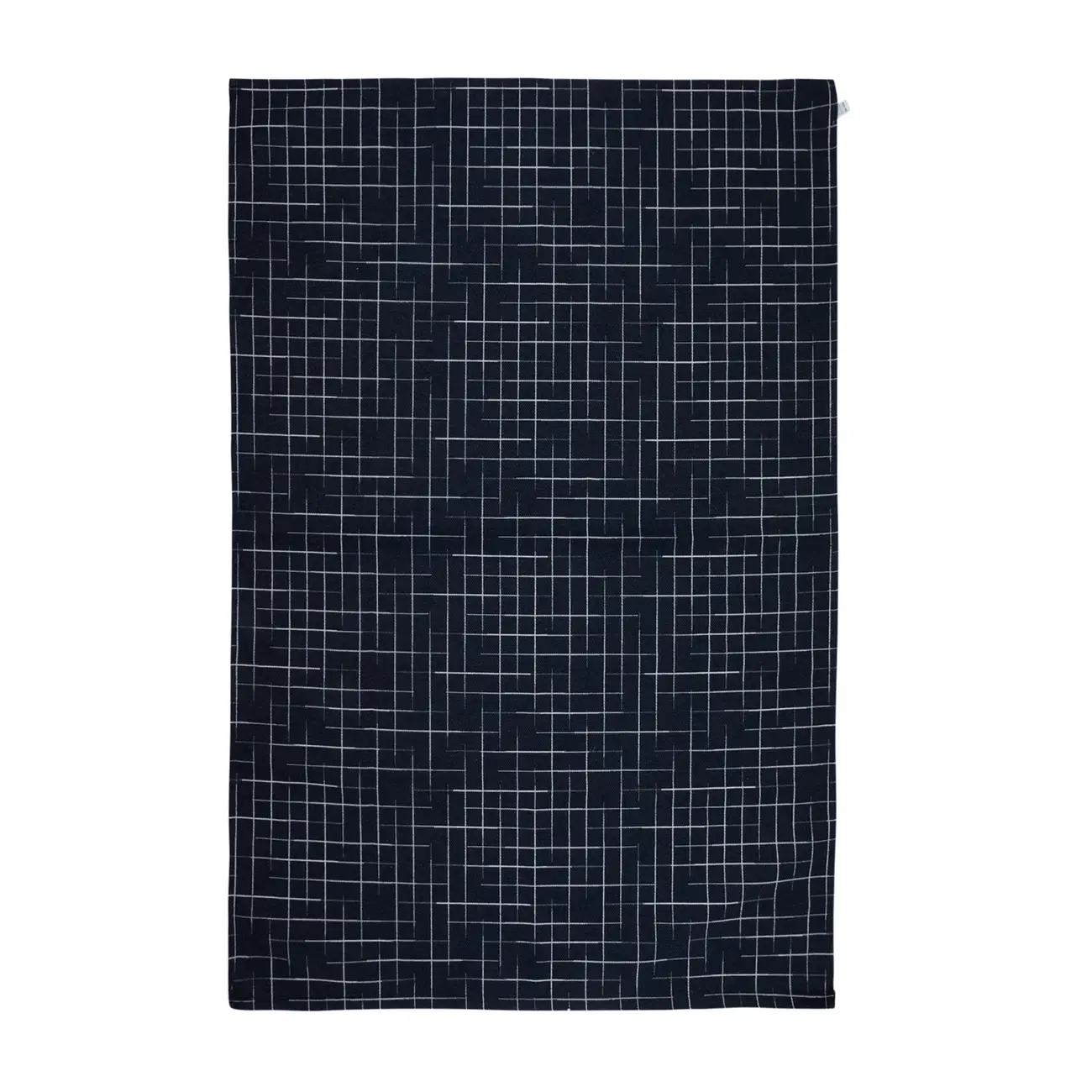 TAPETE 1,32 M X 2 M ALFENAS - AZUL ESCURO/BRANCO - Foto 2