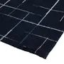 TAPETE 1,32 M X 2 M ALFENAS - AZUL ESCURO/BRANCO - Foto 4