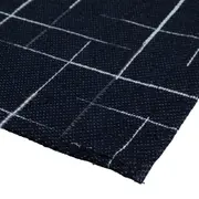 TAPETE 1,32 M X 2 M ALFENAS - AZUL ESCURO/BRANCO - Foto 4