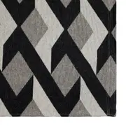 TAPETE 1,32 M X 2 M VERZZO - PRETO/CINZA - Foto 3