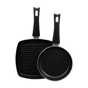 GRILL 24 CM MASALA - PRETO - Foto 6