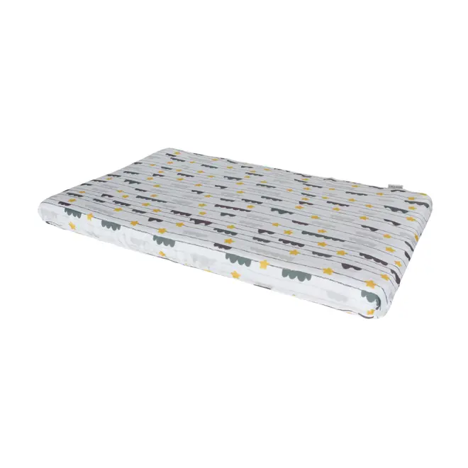 CAPA PARA TROCADOR 47 CM X 69 CM CIEL - BRANCO/MULTICOR - Foto 2